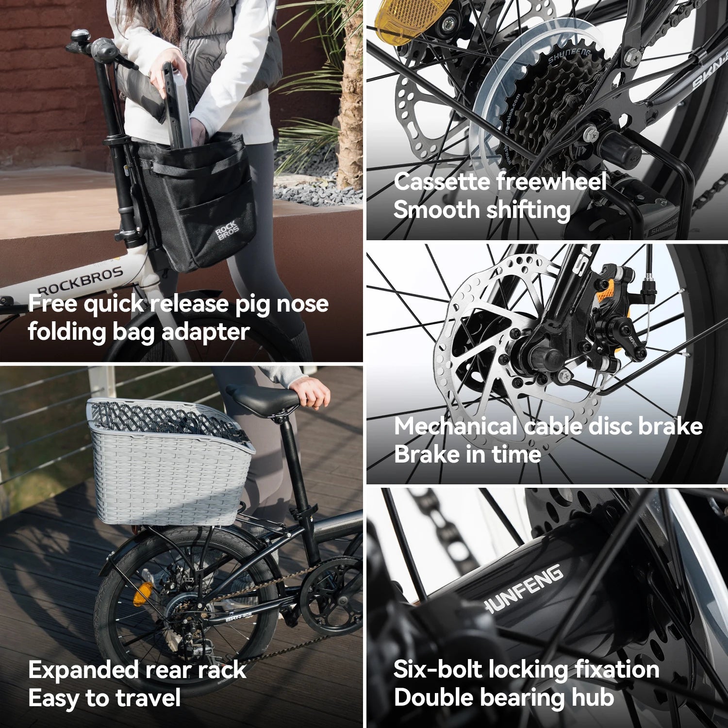ROCKBROS 20 Inches Folding Bike Lightweight Portable Carbon Steel Frame 7-Speed Shifter Disc Brake Daily Commute Folding Bicycle - FitHealthHavenFitHealthHavenFitHealthHaven14:193SKN-20E-PL;200007763:203372089;5:420inchesSKN-20E-PL20inchesPolandROCKBROS 20 Inches Folding Bike Lightweight Portable Carbon Steel Frame 7-Speed Shifter Disc Brake Daily Commute Folding Bicycle