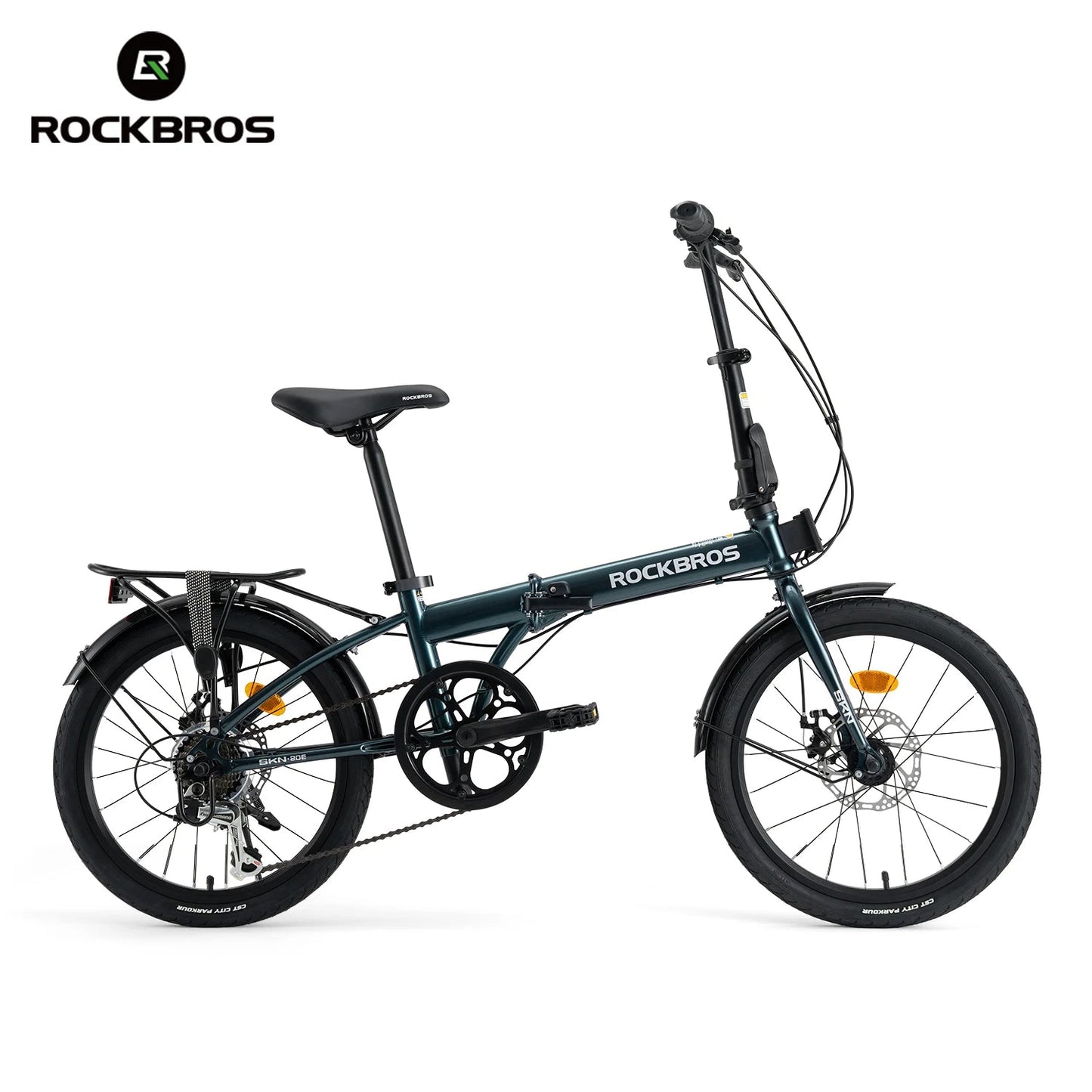 ROCKBROS 20 Inches Folding Bike Lightweight Portable Carbon Steel Frame 7-Speed Shifter Disc Brake Daily Commute Folding Bicycle - FitHealthHavenFitHealthHavenFitHealthHaven14:366SKN-20E-BL;200007763:203372089;5:420inchesSKN-20E-BL20inchesPolandROCKBROS 20 Inches Folding Bike Lightweight Portable Carbon Steel Frame 7-Speed Shifter Disc Brake Daily Commute Folding Bicycle