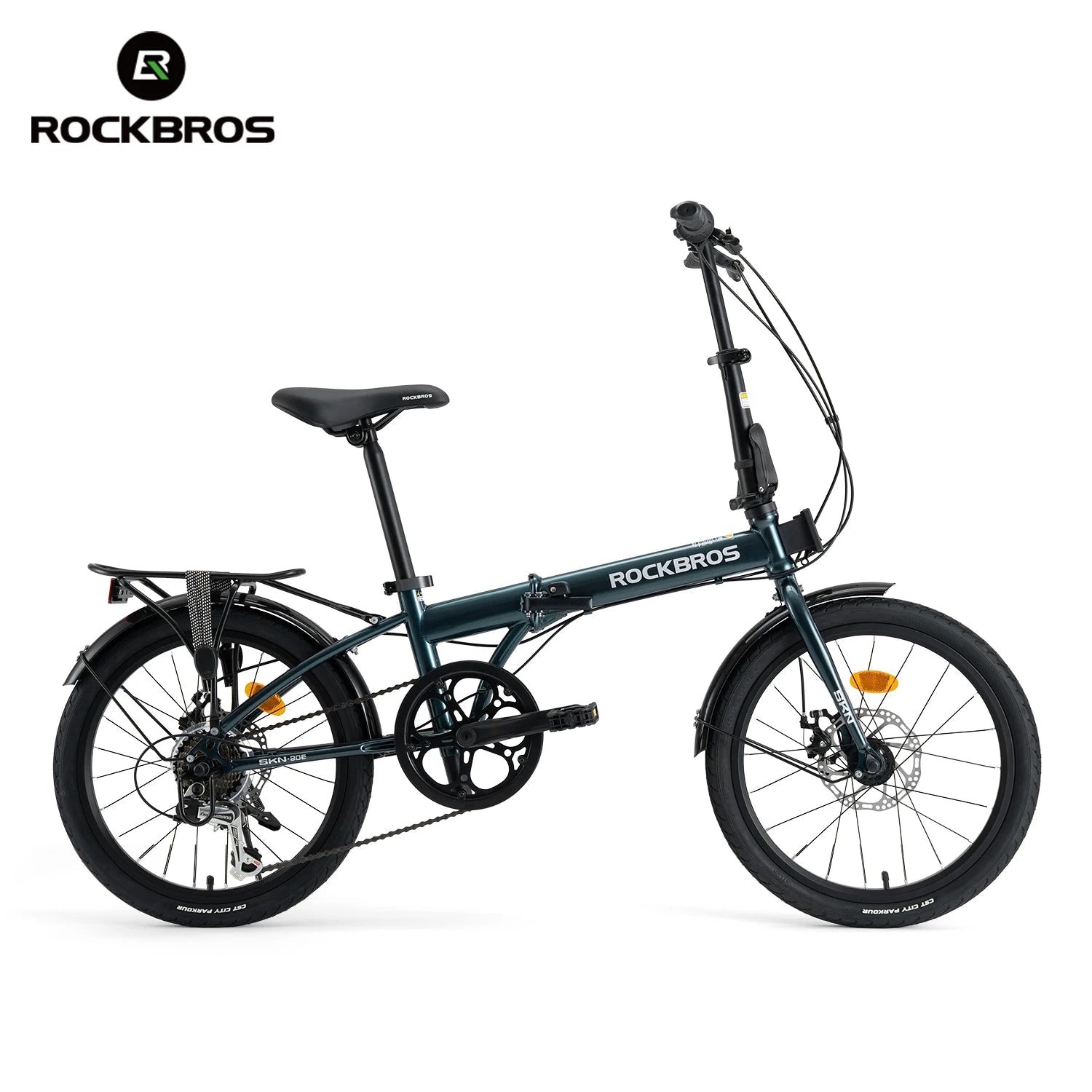 ROCKBROS 20 Inches Folding Bike Lightweight Portable Carbon Steel Frame 7-Speed Shifter Disc Brake Daily Commute Folding Bicycle - FitHealthHavenFitHealthHavenFitHealthHaven14:366SKN-20E-BL;200007763:203372089;5:420inchesSKN-20E-BL20inchesPolandROCKBROS 20 Inches Folding Bike Lightweight Portable Carbon Steel Frame 7-Speed Shifter Disc Brake Daily Commute Folding Bicycle