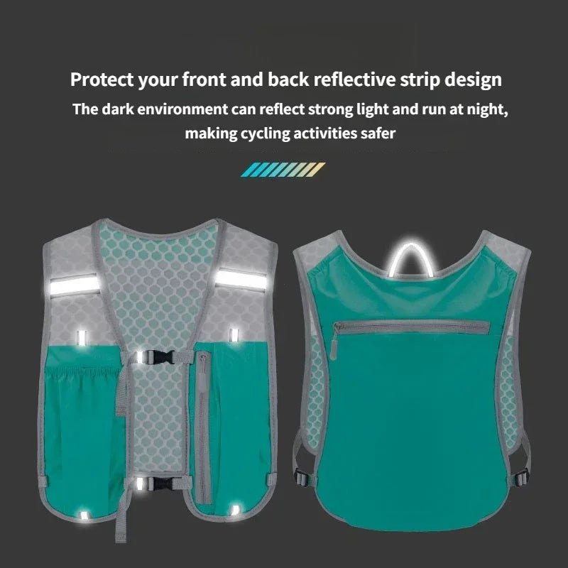 Running Water Bottle Storage Vest Lightweight Running Vest Reflective Hydration Water Chest Pack With Phone Holder Cycling Vest - FitHealthHavenFitHealthHavenFitHealthHaven14:100018752BlackBlackRunning Water Bottle Storage Vest Lightweight Running Vest Reflective Hydration Water Chest Pack With Phone Holder Cycling Vest
