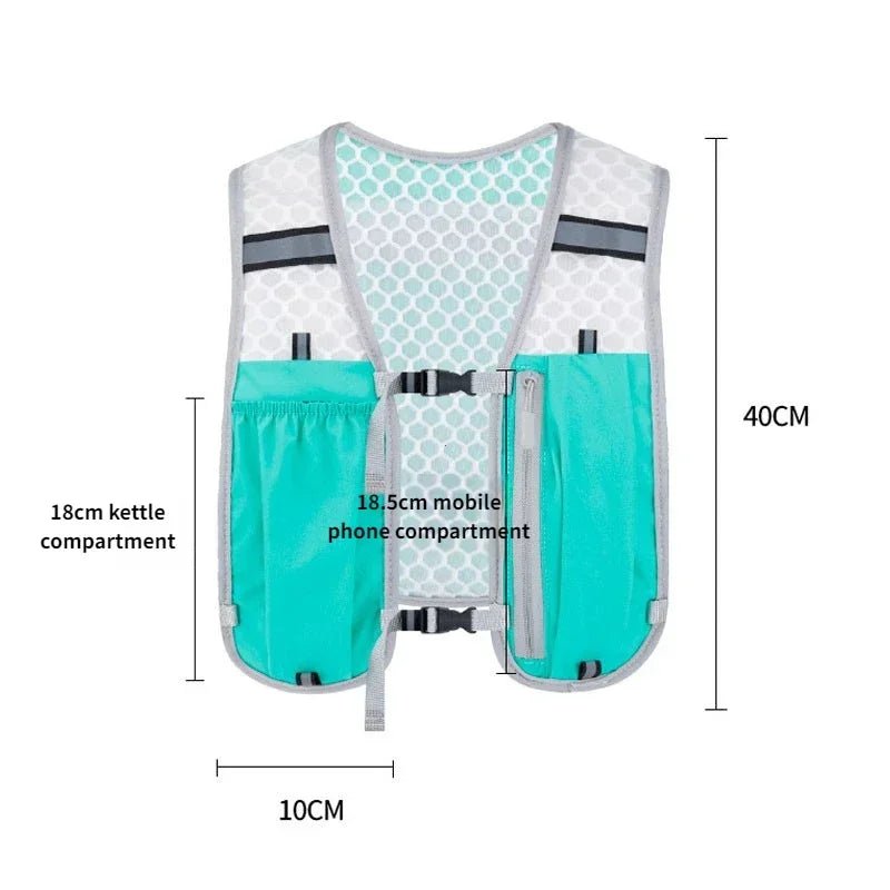 Running Water Bottle Storage Vest Lightweight Running Vest Reflective Hydration Water Chest Pack With Phone Holder Cycling Vest - FitHealthHavenFitHealthHavenFitHealthHaven14:100018752BlackBlackRunning Water Bottle Storage Vest Lightweight Running Vest Reflective Hydration Water Chest Pack With Phone Holder Cycling Vest
