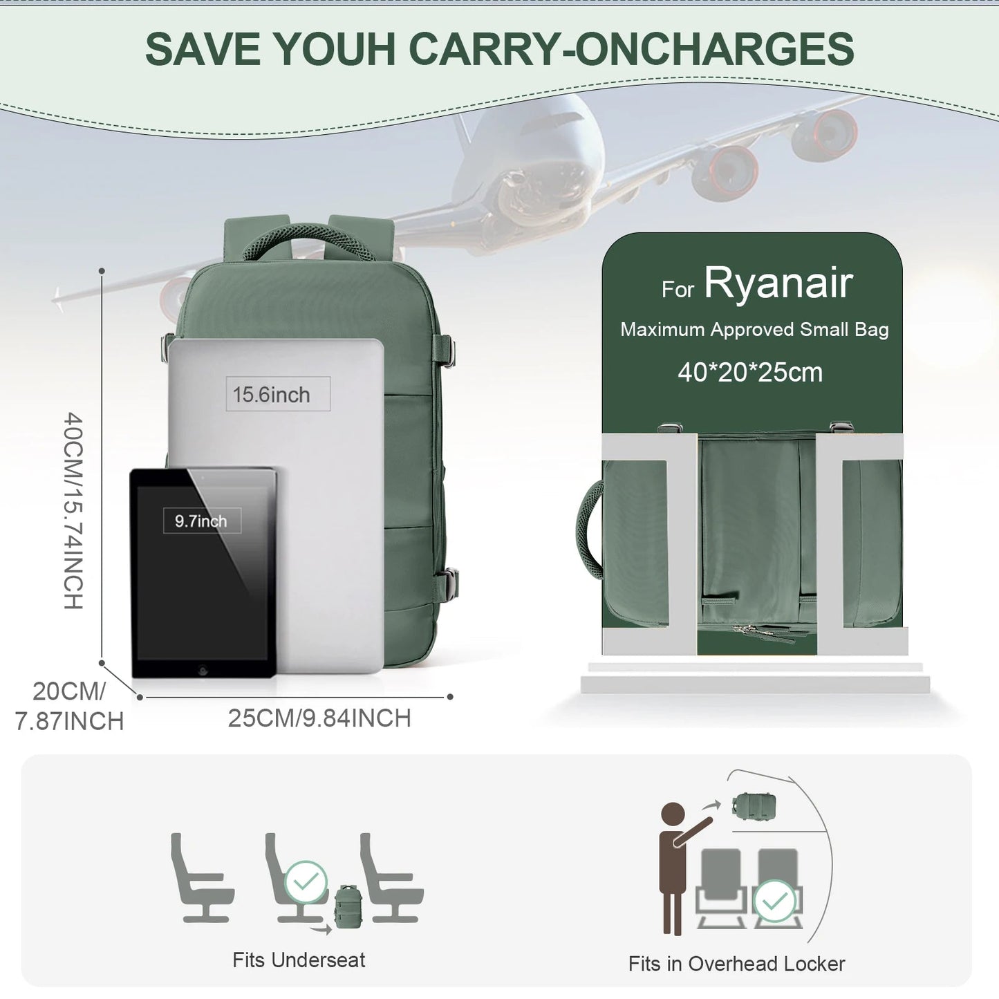 Ryanair Backpack 40x20x25 Cabin Bag Travel Backpack for Men Women Hand Luggage Leisure Laptop Backpack mochila para viaje cabina - FitHealthHavenFitHealthHavenFitHealthHaven14:173BlueBlueRyanair Backpack 40x20x25 Cabin Bag Travel Backpack for Men Women Hand Luggage Leisure Laptop Backpack mochila para viaje cabina
