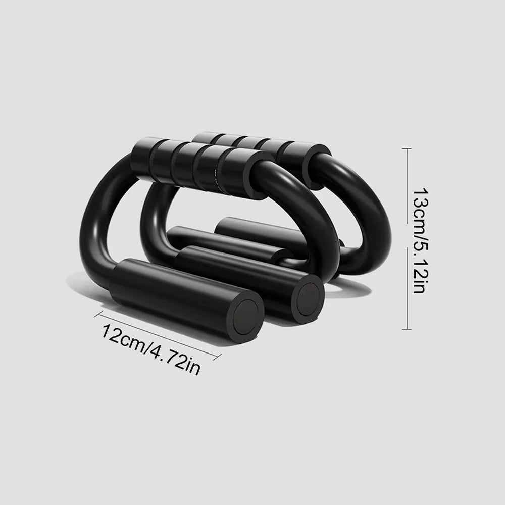 S-type push up support anti-skid foam handle thickened steel pipe household fitness equipment pectoral muscle training equipment - FitHealthHavenFitHealthHavenFitHealthHaven14:771All BlackAll BlackS-type push up support anti-skid foam handle thickened steel pipe household fitness equipment pectoral muscle training equipment