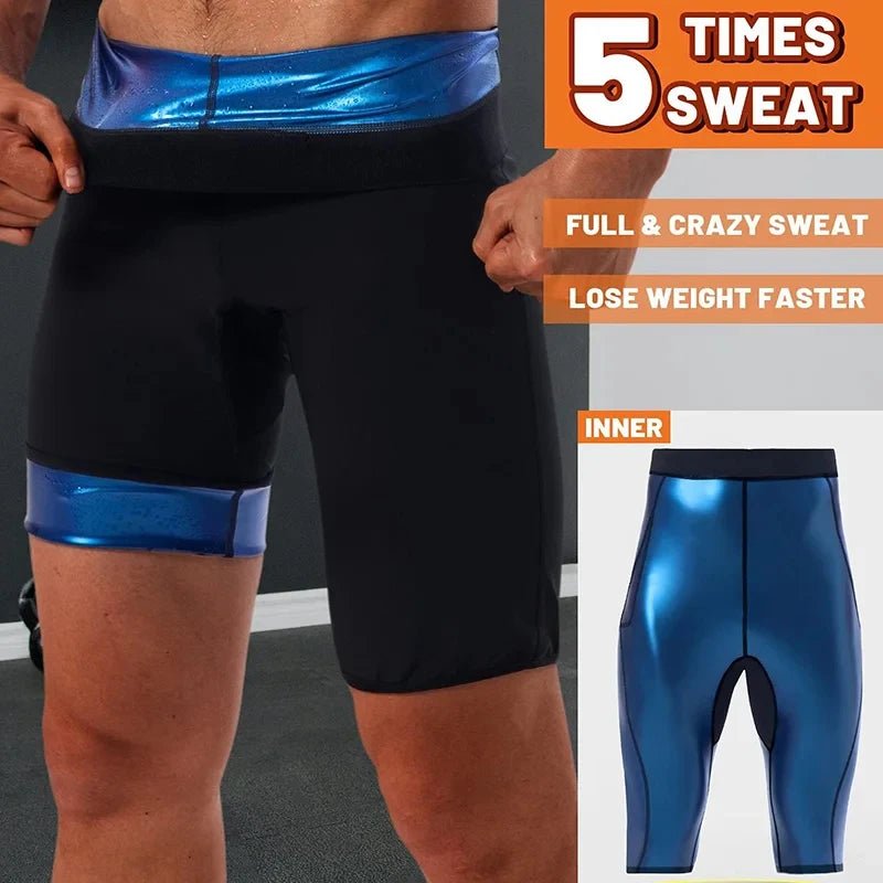 Sauna Sweat Short Pants for Men Hot Thermo Sauna Leggings Compression Hight Waist Pants Workout Body Shaper Sauna Suits - FitHealthHavenFitHealthHavenFitHealthHaven14:350853Silver;5:4183XXXLSilverXXXLSauna Sweat Short Pants for Men Hot Thermo Sauna Leggings Compression Hight Waist Pants Workout Body Shaper Sauna Suits