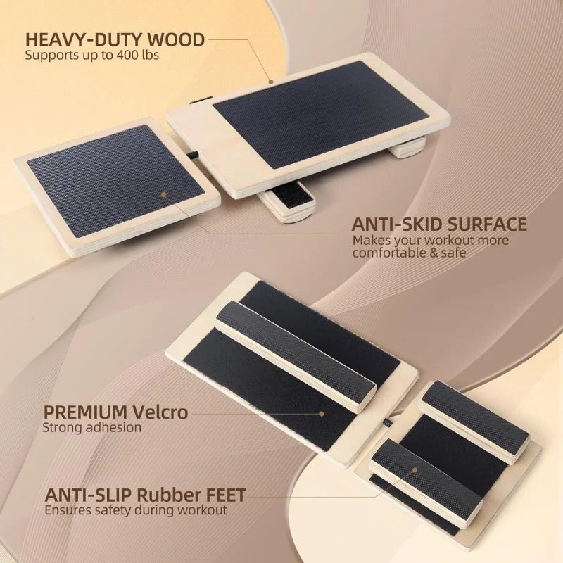 Single Foot Balance Board Ankle Strengthener Exerciser Sprained Non-slip Wood Wobble Board Physical Therapy Posture Corrector - FitHealthHavenFitHealthHavenFitHealthHaven14:291 set wood1 set woodSingle Foot Balance Board Ankle Strengthener Exerciser Sprained Non-slip Wood Wobble Board Physical Therapy Posture Corrector