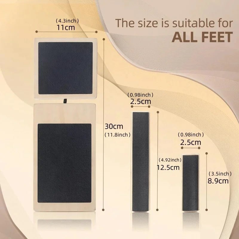 Single Foot Balance Board Ankle Strengthener Exerciser Sprained Non-slip Wood Wobble Board Physical Therapy Posture Corrector - FitHealthHavenFitHealthHavenFitHealthHaven14:291 set wood1 set woodSingle Foot Balance Board Ankle Strengthener Exerciser Sprained Non-slip Wood Wobble Board Physical Therapy Posture Corrector