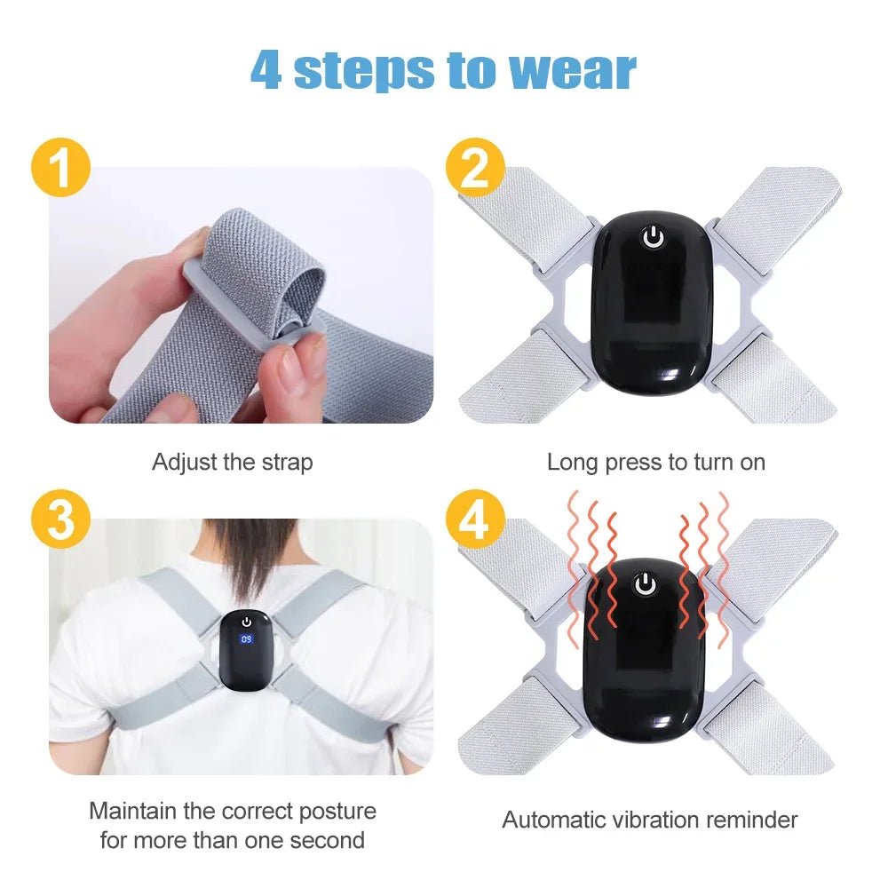 Smart Correction Belt Sensor Orthosis Invisible Reminder Adult & Child Sitting Posture Hunchback Back Smart Posture Corrector - FitHealthHavenFitHealthHavenFitHealthHaven14:350853JZQ001JZQ001Smart Correction Belt Sensor Orthosis Invisible Reminder Adult & Child Sitting Posture Hunchback Back Smart Posture Corrector