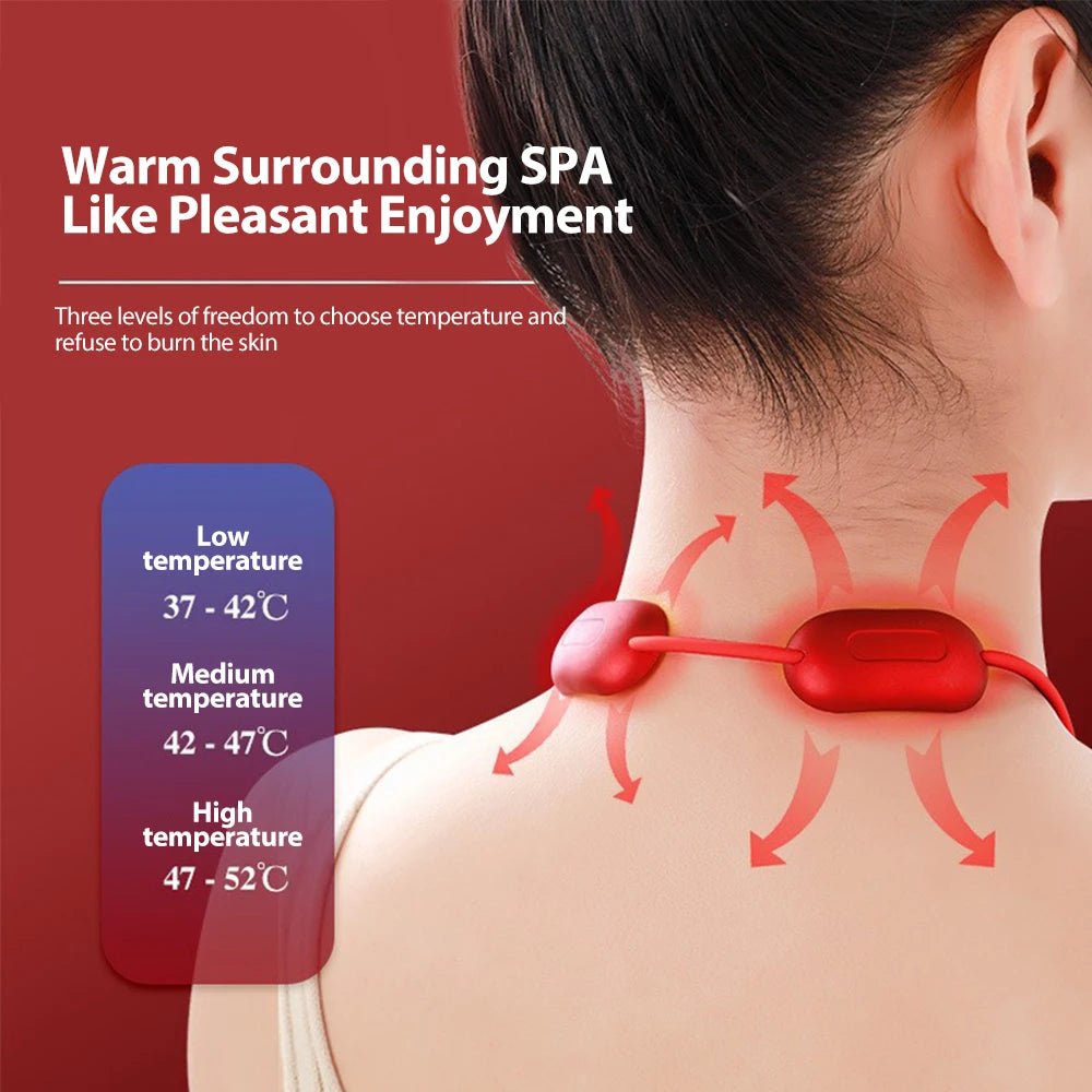 Smart Hanging Neck Massager EMS Muscle Massager Portable Hot Compress Neck and Cervical Spine Massager SPA Relaxation Treatment - FitHealthHavenFitHealthHavenFitHealthHaven14:200002130neck massager-Bneck massager-BSmart Hanging Neck Massager EMS Muscle Massager Portable Hot Compress Neck and Cervical Spine Massager SPA Relaxation Treatment