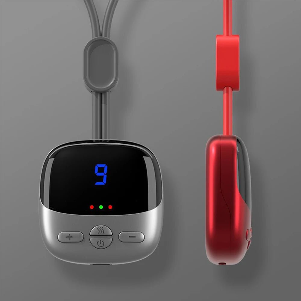 Smart Hanging Neck Massager EMS Muscle Massager Portable Hot Compress Neck and Cervical Spine Massager SPA Relaxation Treatment - FitHealthHavenFitHealthHavenFitHealthHaven14:200002130neck massager-Bneck massager-BSmart Hanging Neck Massager EMS Muscle Massager Portable Hot Compress Neck and Cervical Spine Massager SPA Relaxation Treatment