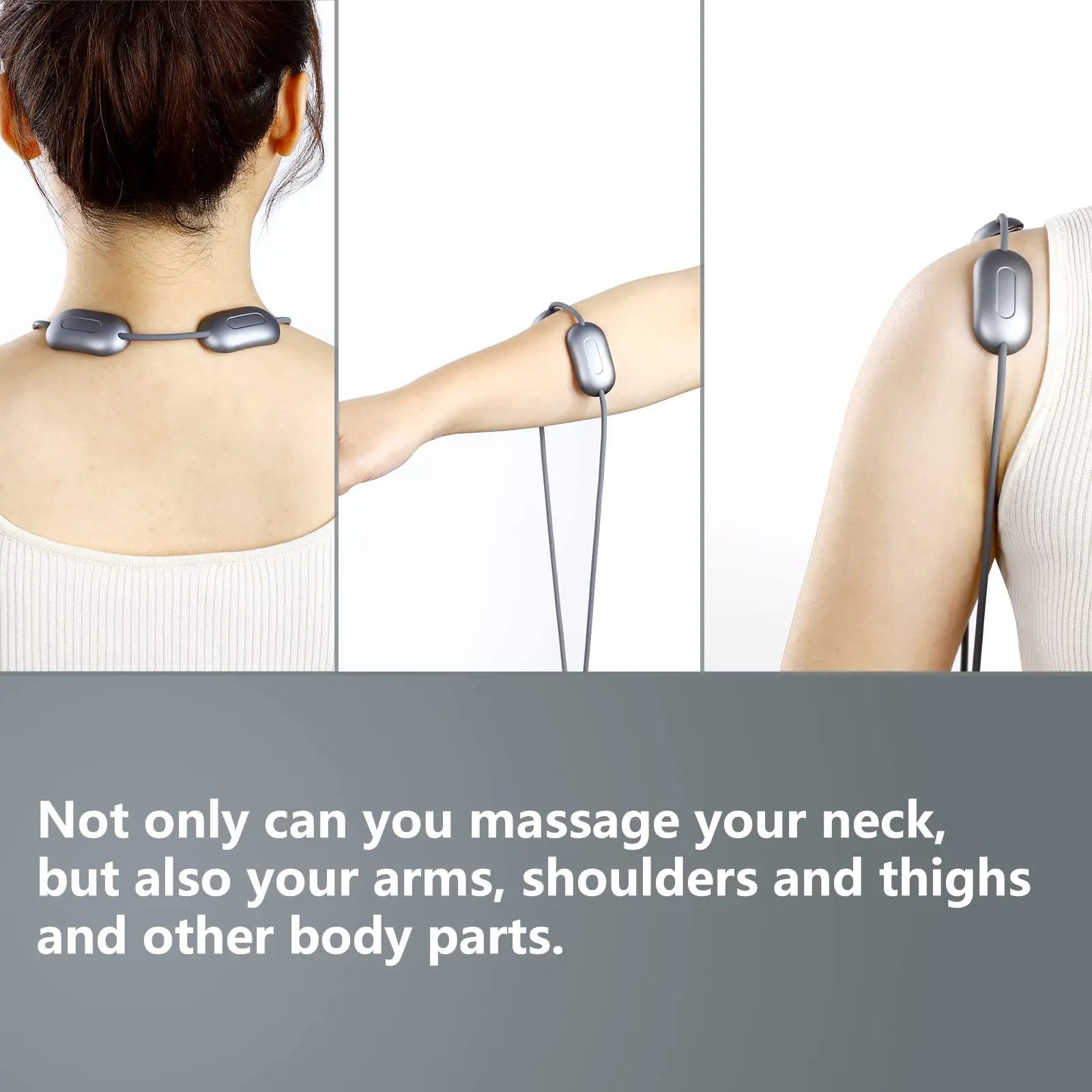 Smart Hanging Neck Massager EMS Muscle Massager Portable Hot Compress Neck and Cervical Spine Massager SPA Relaxation Treatment - FitHealthHavenFitHealthHavenFitHealthHaven14:200002130neck massager-Bneck massager-BSmart Hanging Neck Massager EMS Muscle Massager Portable Hot Compress Neck and Cervical Spine Massager SPA Relaxation Treatment
