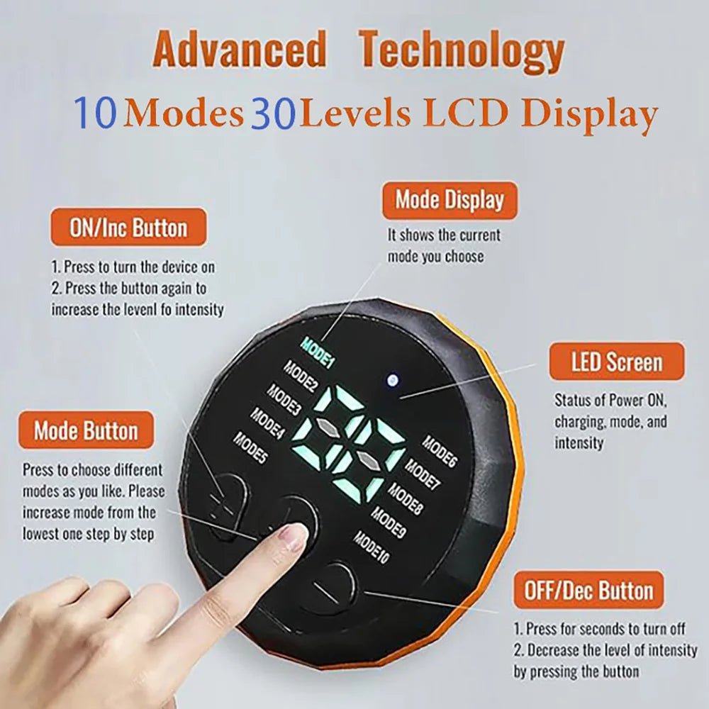 Smart Muscle Toner Abdominal Toning Belt Abs Trainer USB Recharge Body Massager Home Gym Training Fitness Equipment - FitHealthHavenFitHealthHavenFitHealthHaven14:10orange setorange setSmart Muscle Toner Abdominal Toning Belt Abs Trainer USB Recharge Body Massager Home Gym Training Fitness Equipment