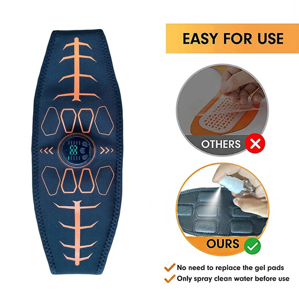 Smart Muscle Toner Abdominal Toning Belt Abs Trainer USB Recharge Body Massager Home Gym Training Fitness Equipment - FitHealthHavenFitHealthHavenFitHealthHaven14:10orange setorange setSmart Muscle Toner Abdominal Toning Belt Abs Trainer USB Recharge Body Massager Home Gym Training Fitness Equipment