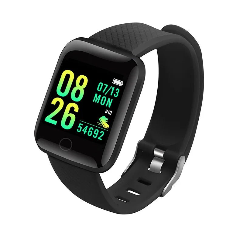 Smartwatch Men Women Wristwatches Smart Watch Message Fitness Monitor Bracelet Birthday Gift Electronic Clock For Android IOS - FitHealthHavenFitHealthHavenFitHealthHaven14:193116Plus Black116Plus BlackSmartwatch Men Women Wristwatches Smart Watch Message Fitness Monitor Bracelet Birthday Gift Electronic Clock For Android IOS