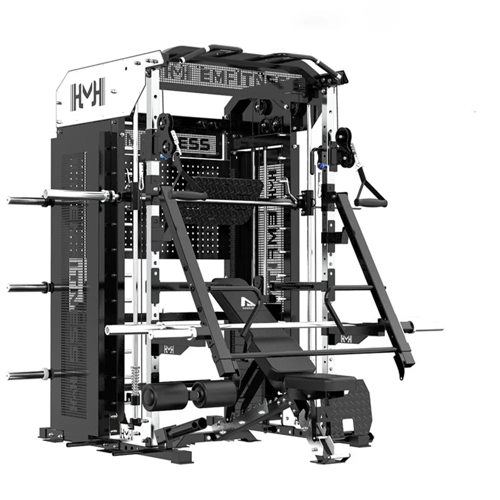 Smith machine Squat Rack Comprehensive training equipment fitness equipment Gym Home multifunctional workout multigym exercise - FitHealthHavenFitHealthHavenFitHealthHaven14:193;200007763:201336100blackCHINASmith machine Squat Rack Comprehensive training equipment fitness equipment Gym Home multifunctional workout multigym exercise