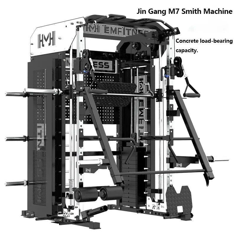 Smith machine Squat Rack Comprehensive training equipment fitness equipment Gym Home multifunctional workout multigym exercise - FitHealthHavenFitHealthHavenFitHealthHaven14:193;200007763:201336100blackCHINASmith machine Squat Rack Comprehensive training equipment fitness equipment Gym Home multifunctional workout multigym exercise