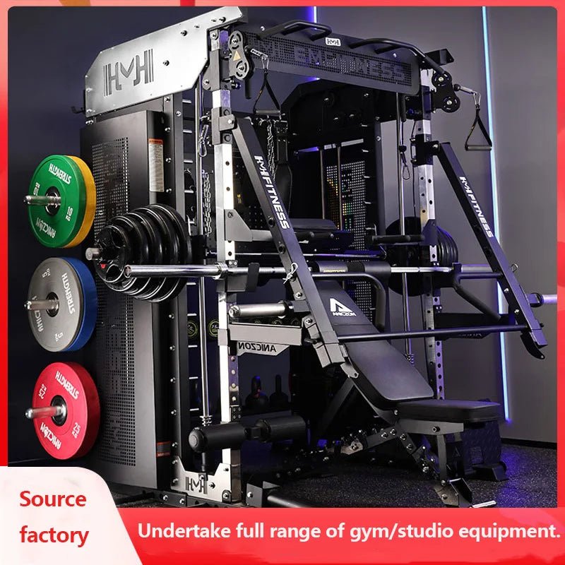Smith machine Squat Rack Comprehensive training equipment fitness equipment Gym Home multifunctional workout multigym exercise - FitHealthHavenFitHealthHavenFitHealthHaven14:193;200007763:201336100blackCHINASmith machine Squat Rack Comprehensive training equipment fitness equipment Gym Home multifunctional workout multigym exercise