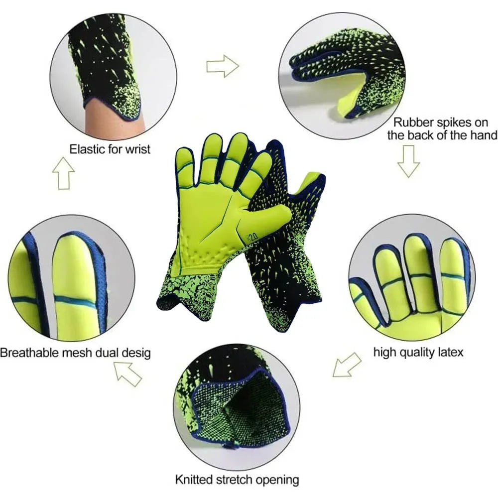 Soccer Football Goalkeeper Gloves Thickened Professional Protection Adults Teenager Goalkeeper Soccer Goalie Gloves - FitHealthHavenFitHealthHavenFitHealthHaven14:193Picture Color;325:100014064szie 7Picture Colorszie 7Soccer Football Goalkeeper Gloves Thickened Professional Protection Adults Teenager Goalkeeper Soccer Goalie Gloves