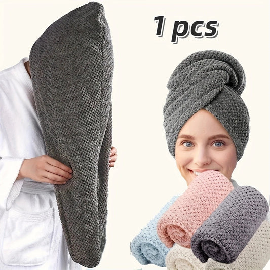 Solid color hair towel Textured dry hair cap 9.8 "X 25.5" absorbent hair towel wrap for button-down women - FitHealthHavenFitHealthHavenFitHealthHaven14:10light pinklight pinkSolid color hair towel Textured dry hair cap 9.8 "X 25.5" absorbent hair towel wrap for button-down women