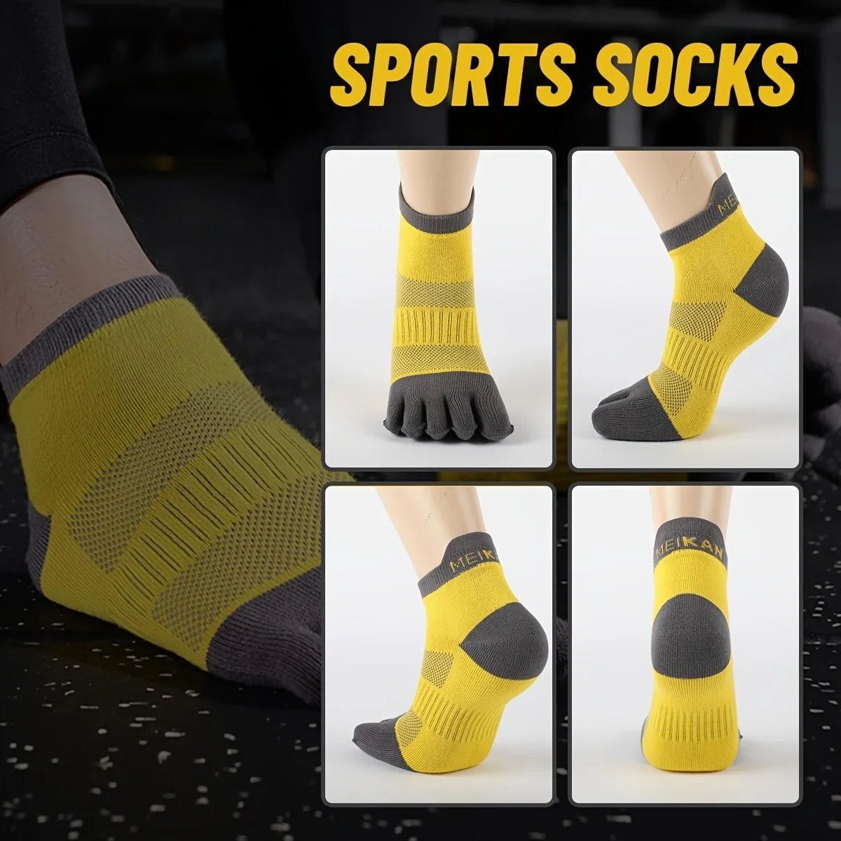 Sport Short Five Finger Socks s Breathable Comfortable Shaping Anti Friction Men's Socks With Toes Outdoor Basketball Travel - FitHealthHavenFitHealthHavenFitHealthHaven14:173Black MenBlack MenSport Short Five Finger Socks s Breathable Comfortable Shaping Anti Friction Men's Socks With Toes Outdoor Basketball Travel