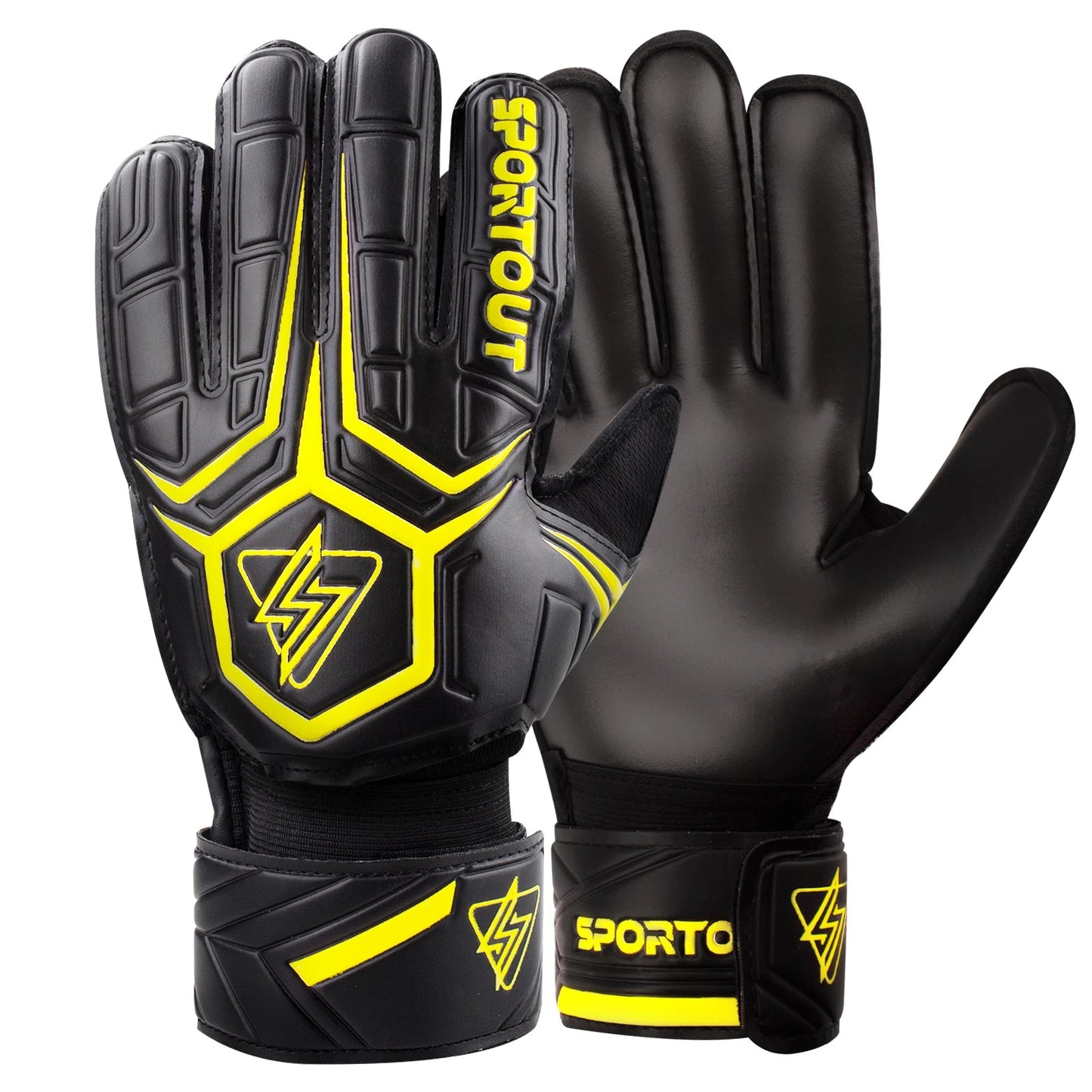 Sportout Goalie Gloves, Goalkeeper Gloves with Fingersave, Soccer Gloves, Breathable Soccer Goalie Gloves, 4mm Latex, for Kids - FitHealthHavenFitHealthHavenFitHealthHaven14:352607Yellow;325:1000140665Yellow5Sportout Goalie Gloves, Goalkeeper Gloves with Fingersave, Soccer Gloves, Breathable Soccer Goalie Gloves, 4mm Latex, for Kids