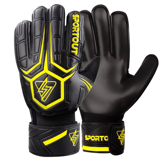 Sportout Goalie Gloves, Goalkeeper Gloves with Fingersave, Soccer Gloves, Breathable Soccer Goalie Gloves, 4mm Latex, for Kids - FitHealthHavenFitHealthHavenFitHealthHaven14:352607Yellow;325:1000140665Yellow5Sportout Goalie Gloves, Goalkeeper Gloves with Fingersave, Soccer Gloves, Breathable Soccer Goalie Gloves, 4mm Latex, for Kids