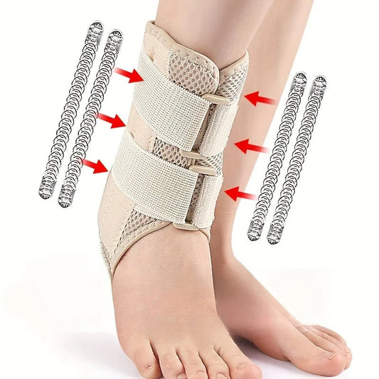 Spring Bar Sports Ankle Support Elastic Adjustable Double-sided Support Compression Ankle Sleeve Mesh Breathable - FitHealthHavenFitHealthHavenFitHealthHaven14:201336227BeigeSpring Bar Sports Ankle Support Elastic Adjustable Double-sided Support Compression Ankle Sleeve Mesh Breathable