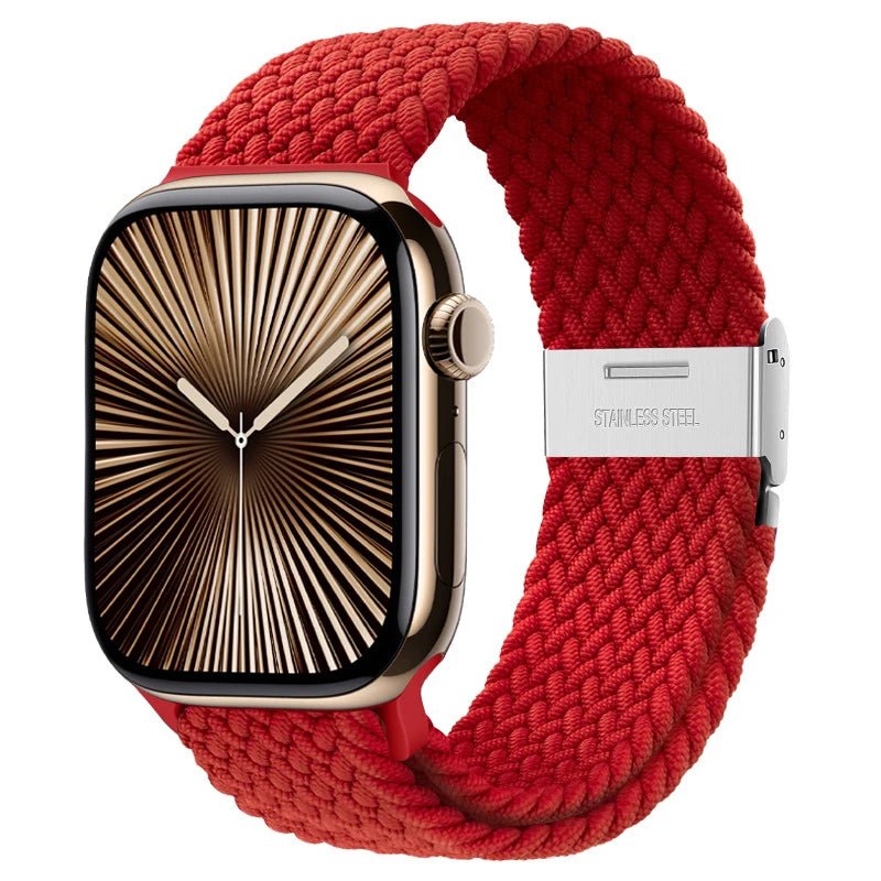 Strap For Apple watch band 46mm 45mm 44mm 49mm 40mm 41mm 42mm Braided loop correa bracelet iWatch series 10 8 9 7 5 se 6 4 Ultra - FitHealthHavenFitHealthHavenFitHealthHaven200000049:865Red;200000051:10001694642 44 45 46 49 mm;200007763:201336100RedCHINA42 44 45 46 49 mmStrap For Apple watch band 46mm 45mm 44mm 49mm 40mm 41mm 42mm Braided loop correa bracelet iWatch series 10 8 9 7 5 se 6 4 Ultra