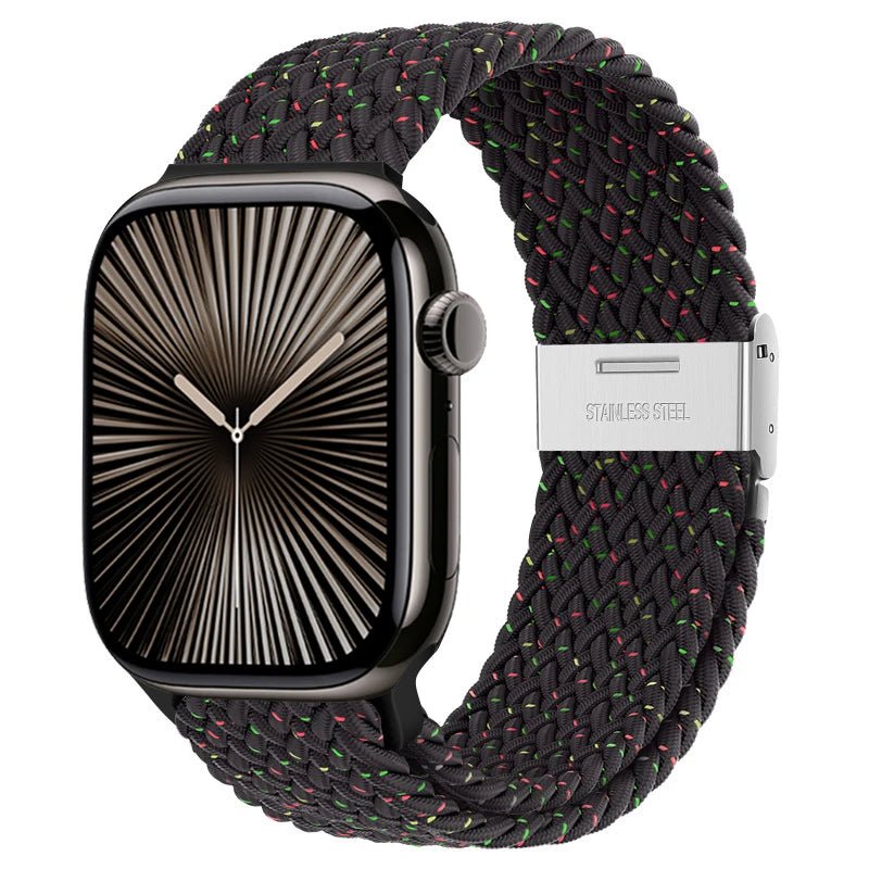 Strap For Apple watch band 46mm 45mm 44mm 49mm 40mm 41mm 42mm Braided loop correa bracelet iWatch series 10 8 9 7 5 se 6 4 Ultra - FitHealthHavenFitHealthHavenFitHealthHaven200000049:2332437014Black Unity;200000051:10001694642 44 45 46 49 mm;200007763:201336100Black UnityCHINA42 44 45 46 49 mmStrap For Apple watch band 46mm 45mm 44mm 49mm 40mm 41mm 42mm Braided loop correa bracelet iWatch series 10 8 9 7 5 se 6 4 Ultra