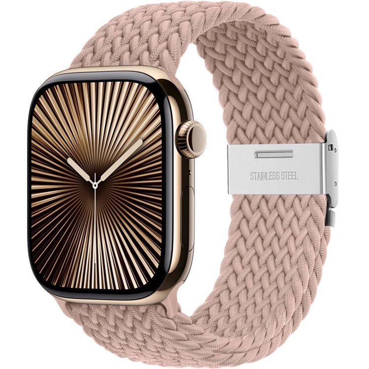 Strap For Apple watch band 46mm 45mm 44mm 49mm 40mm 41mm 42mm Braided loop correa bracelet iWatch series 10 8 9 7 5 se 6 4 Ultra - FitHealthHavenFitHealthHavenFitHealthHaven200000049:201449062pink sand;200000051:10001694642 44 45 46 49 mm;200007763:201336100pink sandCHINA42 44 45 46 49 mmStrap For Apple watch band 46mm 45mm 44mm 49mm 40mm 41mm 42mm Braided loop correa bracelet iWatch series 10 8 9 7 5 se 6 4 Ultra