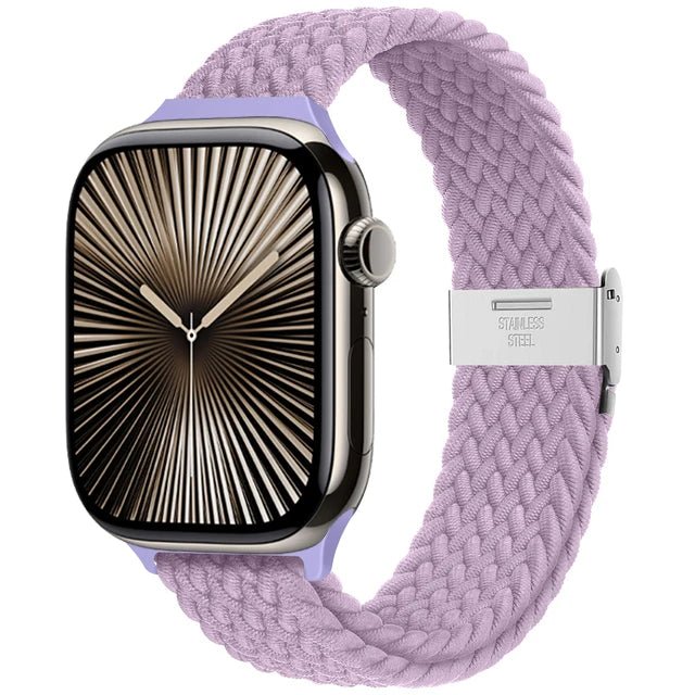 Strap For Apple watch band 46mm 45mm 44mm 49mm 40mm 41mm 42mm Braided loop correa bracelet iWatch series 10 8 9 7 5 se 6 4 Ultra - FitHealthHavenFitHealthHavenFitHealthHaven200000049:504Light purple-Slim;200000051:10001694642 44 45 46 49 mm;200007763:201336100Light purple-SlimCHINA42 44 45 46 49 mmStrap For Apple watch band 46mm 45mm 44mm 49mm 40mm 41mm 42mm Braided loop correa bracelet iWatch series 10 8 9 7 5 se 6 4 Ultra
