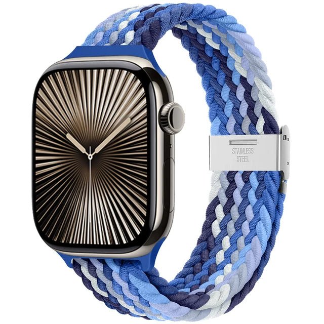 Strap For Apple watch band 46mm 45mm 44mm 49mm 40mm 41mm 42mm Braided loop correa bracelet iWatch series 10 8 9 7 5 se 6 4 Ultra - FitHealthHavenFitHealthHavenFitHealthHaven200000049:2198Blueberry-Slim;200000051:10001694438 40 41 S10-42 mm;200007763:201336100Blueberry-SlimCHINA38 40 41 S10-42 mmStrap For Apple watch band 46mm 45mm 44mm 49mm 40mm 41mm 42mm Braided loop correa bracelet iWatch series 10 8 9 7 5 se 6 4 Ultra