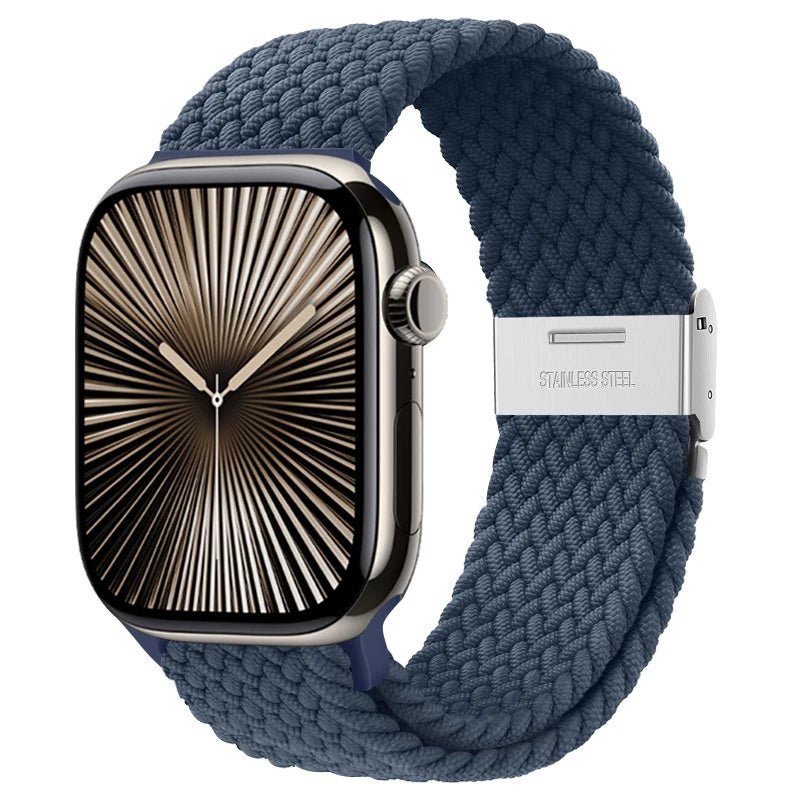 Strap For Apple watch band 46mm 45mm 44mm 49mm 40mm 41mm 42mm Braided loop correa bracelet iWatch series 10 8 9 7 5 se 6 4 Ultra - FitHealthHavenFitHealthHavenFitHealthHaven200000049:496Abyss blue;200000051:10001694438 40 41 S10-42 mm;200007763:201336100Abyss blueCHINA38 40 41 S10-42 mmStrap For Apple watch band 46mm 45mm 44mm 49mm 40mm 41mm 42mm Braided loop correa bracelet iWatch series 10 8 9 7 5 se 6 4 Ultra