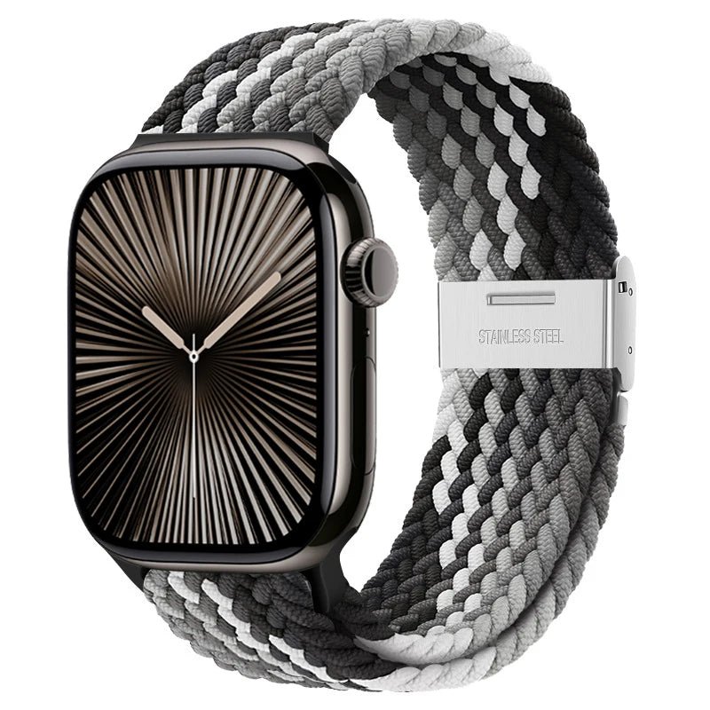 Strap For Apple watch band 46mm 45mm 44mm 49mm 40mm 41mm 42mm Braided loop correa bracelet iWatch series 10 8 9 7 5 se 6 4 Ultra - FitHealthHavenFitHealthHavenFitHealthHaven200000049:10Black clever;200000051:10001694642 44 45 46 49 mm;200007763:201336100Black cleverCHINA42 44 45 46 49 mmStrap For Apple watch band 46mm 45mm 44mm 49mm 40mm 41mm 42mm Braided loop correa bracelet iWatch series 10 8 9 7 5 se 6 4 Ultra