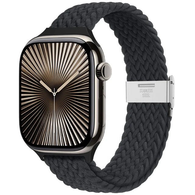 Strap For Apple watch band 46mm 45mm 44mm 49mm 40mm 41mm 42mm Braided loop correa bracelet iWatch series 10 8 9 7 5 se 6 4 Ultra - FitHealthHavenFitHealthHavenFitHealthHaven200000049:203596455charcoal-Slim;200000051:10001694438 40 41 S10-42 mm;200007763:201336100charcoal-SlimCHINA38 40 41 S10-42 mmStrap For Apple watch band 46mm 45mm 44mm 49mm 40mm 41mm 42mm Braided loop correa bracelet iWatch series 10 8 9 7 5 se 6 4 Ultra
