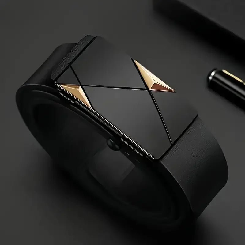 Stylish Men's PU Leather Belt - Fashion Belts for Daily Life, Leisure, Party, Festival, Work, and Business Automatic Buckle - FitHealthHavenFitHealthHavenFitHealthHaven14:193WYP DJ gold;200000858:200006543WYP DJ gold120cmStylish Men's PU Leather Belt - Fashion Belts for Daily Life, Leisure, Party, Festival, Work, and Business Automatic Buckle