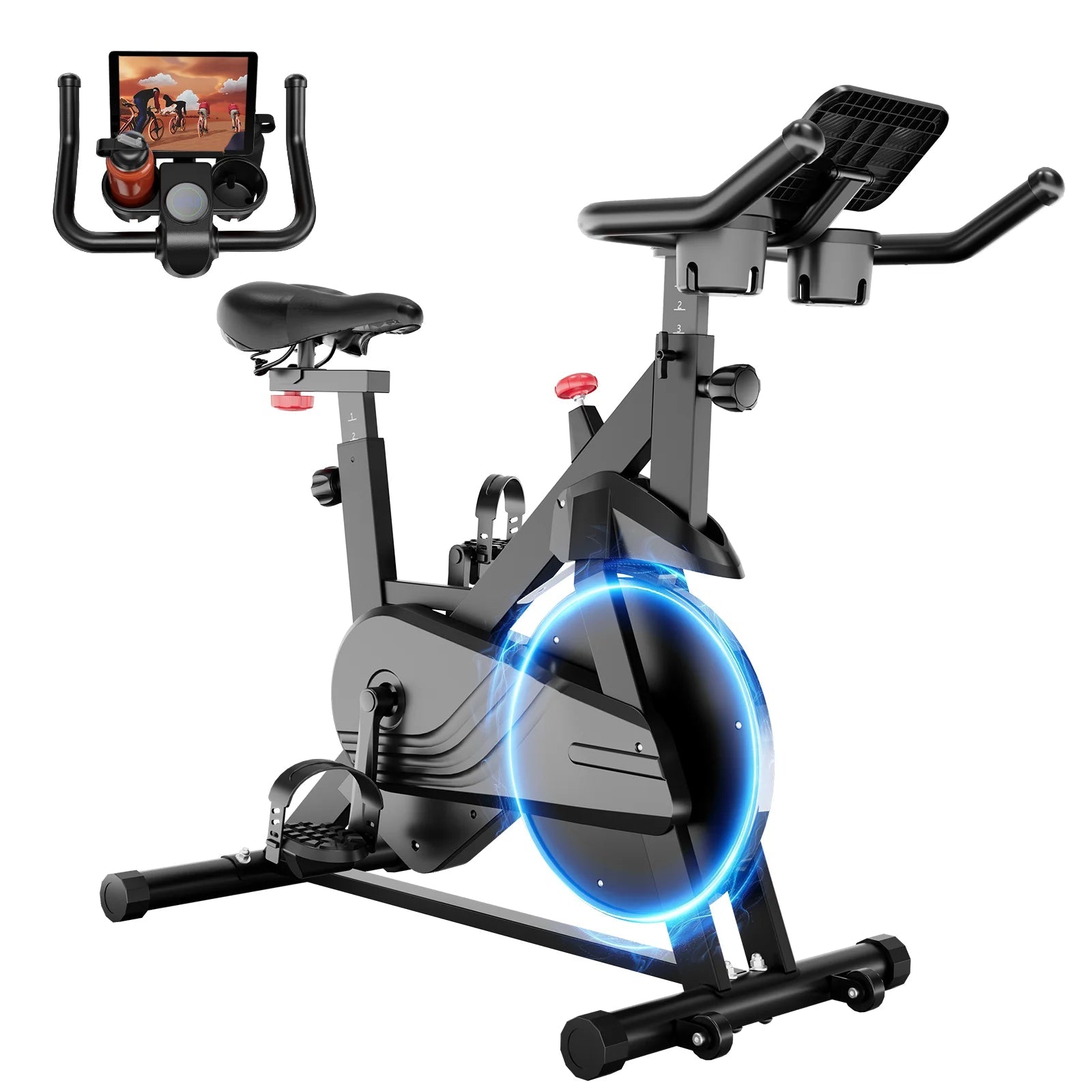 Superun Exercise Bike, 32-Level Magnetic Resistance Stationary Bikes for Home, Low Noise Workout Cycling Bike for Home - FitHealthHavenFitHealthHavenFitHealthHaven14:193;200007763:201336106blackUnited StatesSuperun Exercise Bike, 32-Level Magnetic Resistance Stationary Bikes for Home, Low Noise Workout Cycling Bike for Home