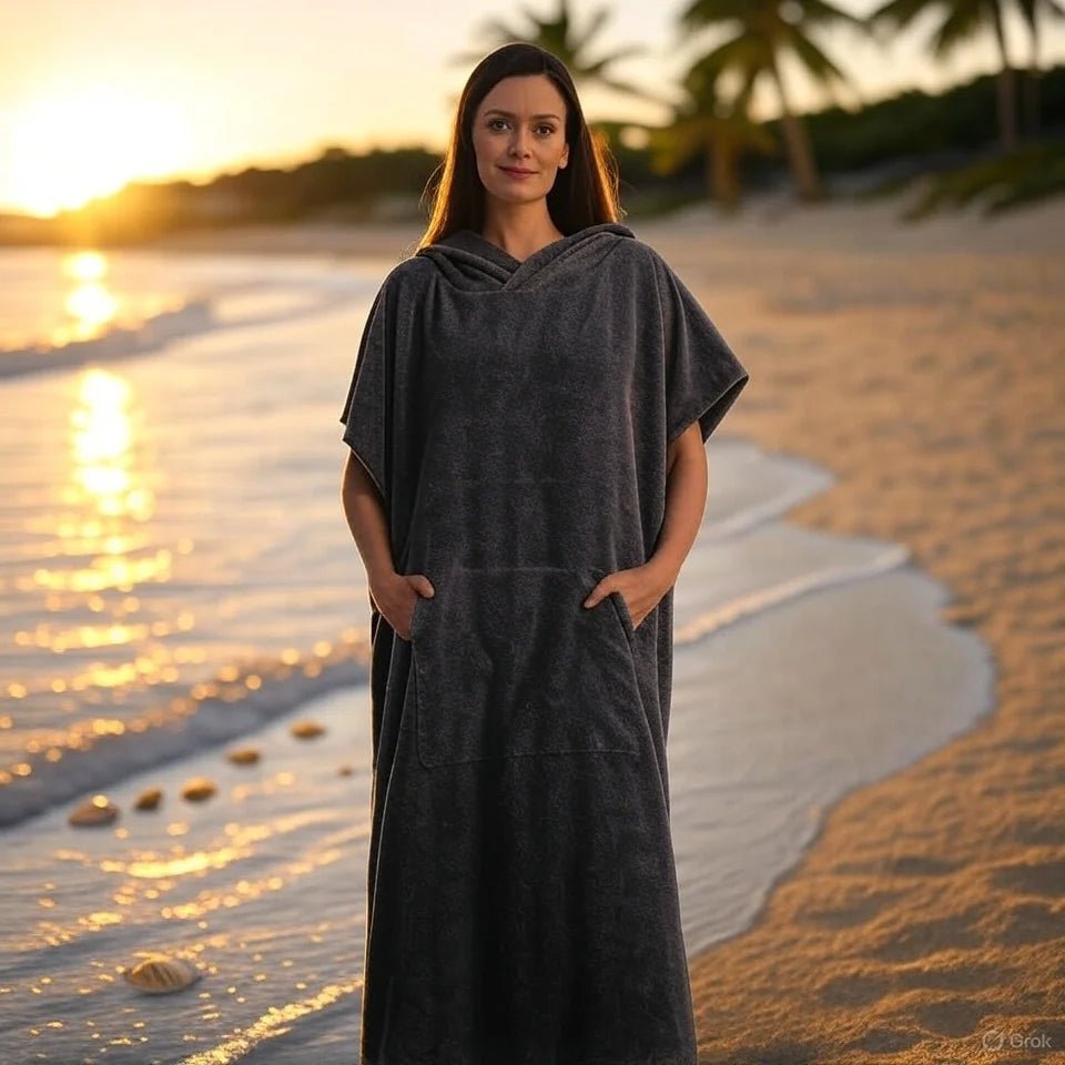 Surf Poncho Towel Poncho Quick-Dry Towel Hoodie Microfiber Beach Robe Changing Poncho Swim Towel Beach Poncho For Adults - FitHealthHavenFitHealthHavenFitHealthHaven14:691Dark Grey;5:20144670078x110cmDark Grey78x110cmSurf Poncho Towel Poncho Quick-Dry Towel Hoodie Microfiber Beach Robe Changing Poncho Swim Towel Beach Poncho For Adults