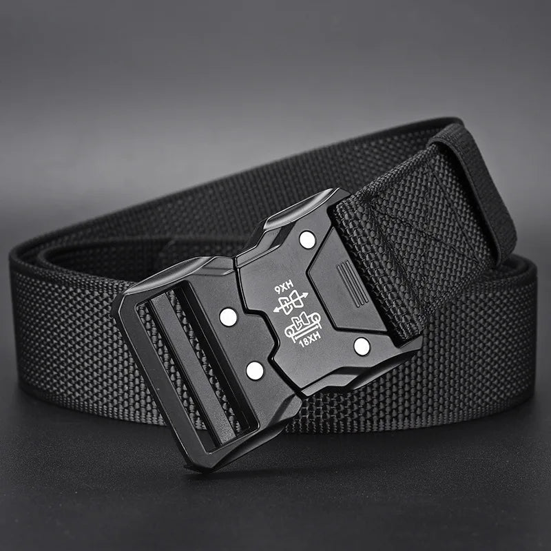 Tactical Waist Belt - Durable Automatic Buckle, Perfect for Outdoor Adventures, Unisex Accessories for Men and Women - FitHealthHavenFitHealthHavenFitHealthHaven14:29B1 black;200000858:200006543B1 black120cmTactical Waist Belt - Durable Automatic Buckle, Perfect for Outdoor Adventures, Unisex Accessories for Men and Women