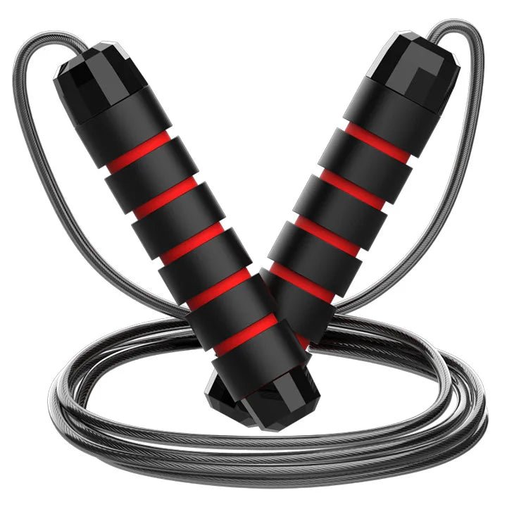 The New Jump Rope Steel Wire Skipping Exercise Adjustable Jumping Fitness Workout Training Home Sport Equipment Tangle-Free - FitHealthHavenFitHealthHavenFitHealthHaven14:29redredThe New Jump Rope Steel Wire Skipping Exercise Adjustable Jumping Fitness Workout Training Home Sport Equipment Tangle-Free