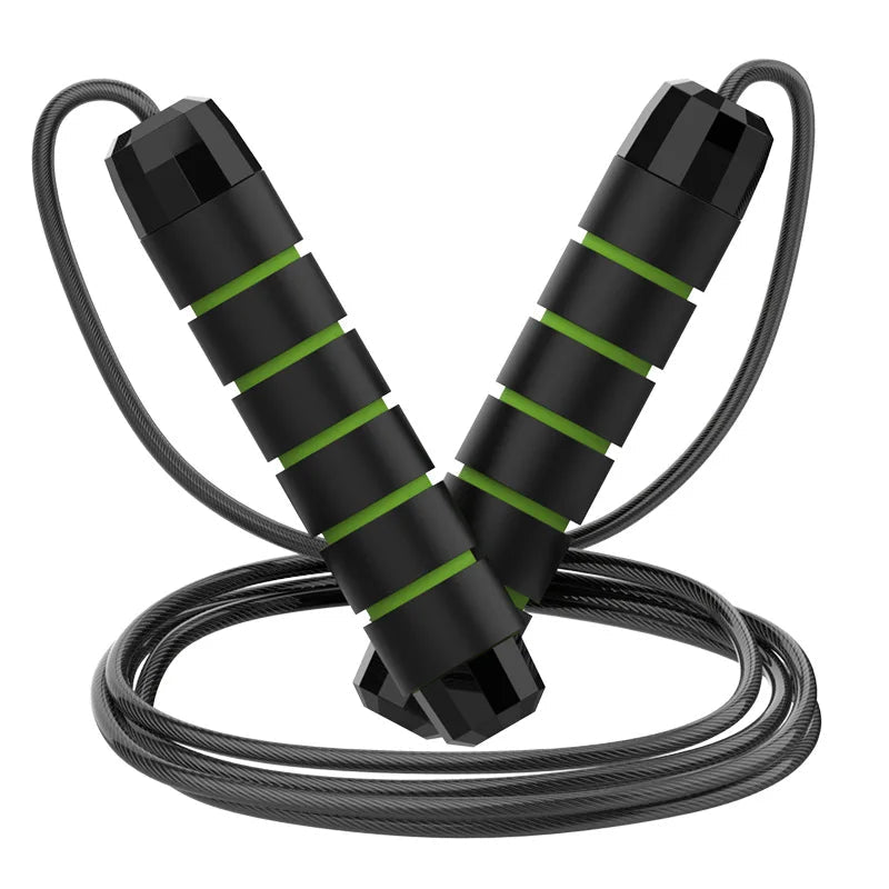 The New Jump Rope Steel Wire Skipping Exercise Adjustable Jumping Fitness Workout Training Home Sport Equipment Tangle-Free - FitHealthHavenFitHealthHavenFitHealthHaven14:10greengreenThe New Jump Rope Steel Wire Skipping Exercise Adjustable Jumping Fitness Workout Training Home Sport Equipment Tangle-Free