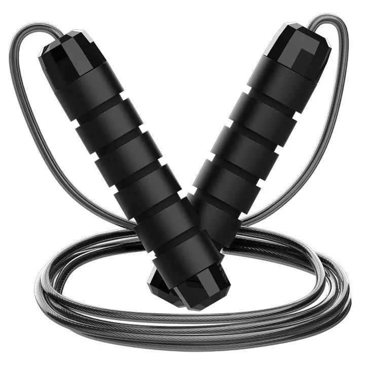 The New Jump Rope Steel Wire Skipping Exercise Adjustable Jumping Fitness Workout Training Home Sport Equipment Tangle-Free - FitHealthHavenFitHealthHavenFitHealthHaven14:200002984blackblackThe New Jump Rope Steel Wire Skipping Exercise Adjustable Jumping Fitness Workout Training Home Sport Equipment Tangle-Free