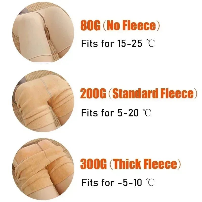 Thicken Thermal Tights Leggings Women Winter Fleece Velvet Thermo Stockings High Waist Elastic Slim Sexy Translucent Pantyhose - FitHealthHavenFitHealthHavenFitHealthHaven14:350850Grey Foot Socks;5:4182220g L(40-70kg)Grey Foot Socks220g L(40-70kg)Thicken Thermal Tights Leggings Women Winter Fleece Velvet Thermo Stockings High Waist Elastic Slim Sexy Translucent Pantyhose