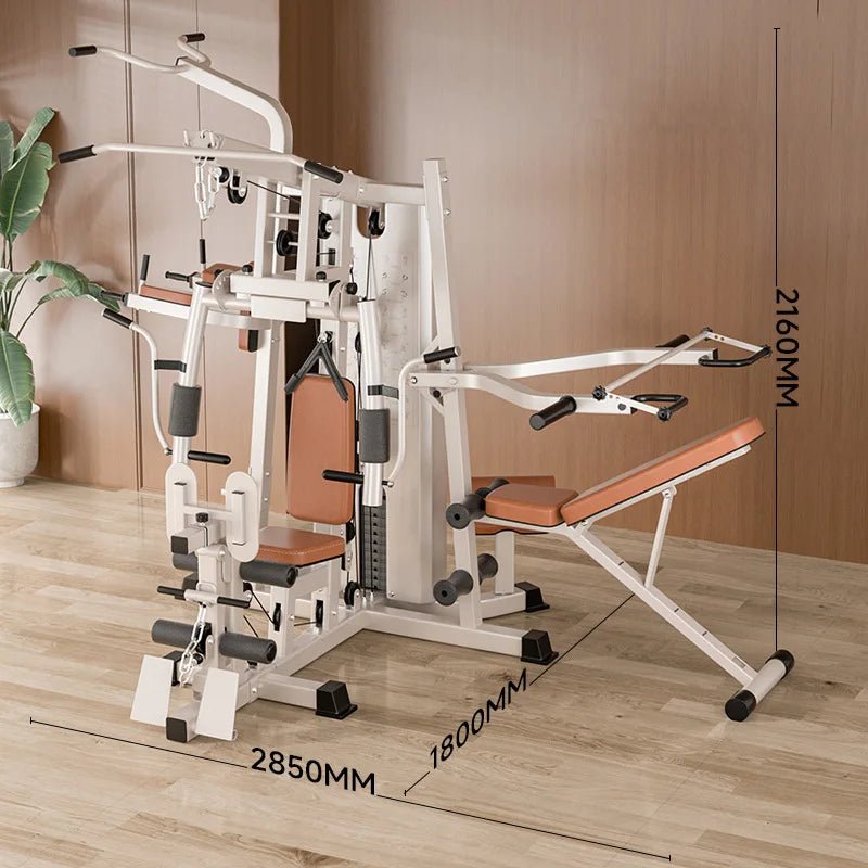 Three Person Station Multifunctional Comprehensive Fitness Equipment Topic Combination Set Indoor Large Sports Butterfly Machine - FitHealthHavenFitHealthHavenFitHealthHaven14:771;200007763:201336100BeigeCHINAThree Person Station Multifunctional Comprehensive Fitness Equipment Topic Combination Set Indoor Large Sports Butterfly Machine