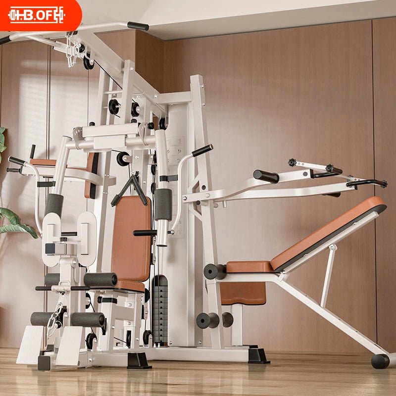 Three Person Station Multifunctional Comprehensive Fitness Equipment Topic Combination Set Indoor Large Sports Butterfly Machine - FitHealthHavenFitHealthHavenFitHealthHaven14:771;200007763:201336100BeigeCHINAThree Person Station Multifunctional Comprehensive Fitness Equipment Topic Combination Set Indoor Large Sports Butterfly Machine