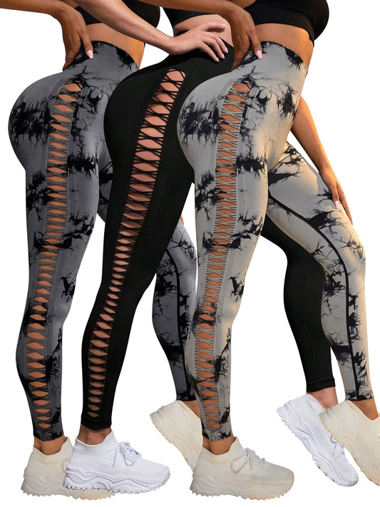 Tie Dye Seamless Leggings for Women High Waist Yoga Pants, Scrunch Butt Lifting Elastic Tights, Side mesh design - FitHealthHavenFitHealthHavenFitHealthHaven14:691dark gray;5:361385dark grayLTie Dye Seamless Leggings for Women High Waist Yoga Pants, Scrunch Butt Lifting Elastic Tights, Side mesh design