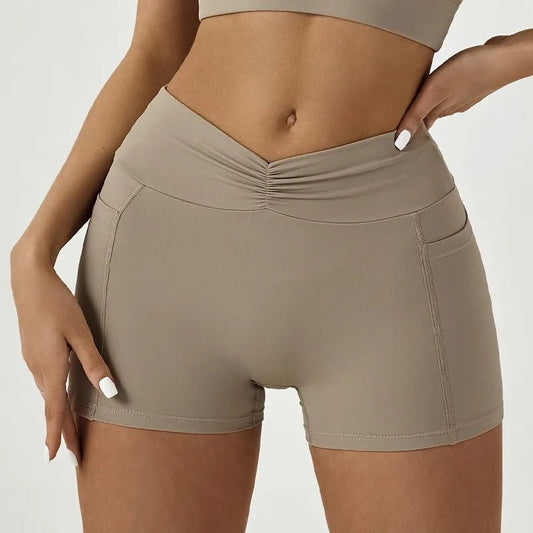 Tight Fitting Hip Yoga Shorts Pockets Women High Waisted Fitness Outdoor Leggings Scrunch Lifting Yoga Biker Shorts - FitHealthHavenFitHealthHavenFitHealthHaven14:8519810455Blue;5:100014065BlueXLTight Fitting Hip Yoga Shorts Pockets Women High Waisted Fitness Outdoor Leggings Scrunch Lifting Yoga Biker Shorts