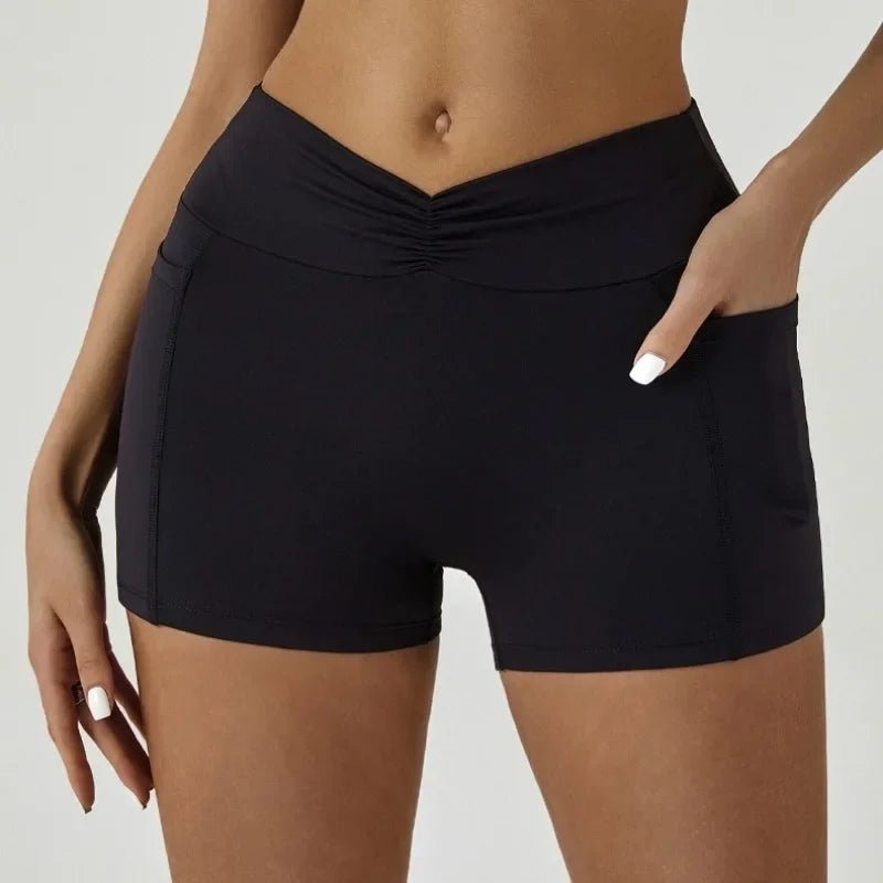 Tight Fitting Hip Yoga Shorts Pockets Women High Waisted Fitness Outdoor Leggings Scrunch Lifting Yoga Biker Shorts - FitHealthHavenFitHealthHavenFitHealthHaven14:8519810455Blue;5:100014065BlueXLTight Fitting Hip Yoga Shorts Pockets Women High Waisted Fitness Outdoor Leggings Scrunch Lifting Yoga Biker Shorts