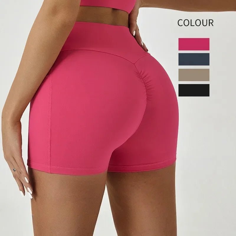 Tight Fitting Hip Yoga Shorts Pockets Women High Waisted Fitness Outdoor Leggings Scrunch Lifting Yoga Biker Shorts - FitHealthHavenFitHealthHavenFitHealthHaven14:8519810455Blue;5:100014065BlueXLTight Fitting Hip Yoga Shorts Pockets Women High Waisted Fitness Outdoor Leggings Scrunch Lifting Yoga Biker Shorts