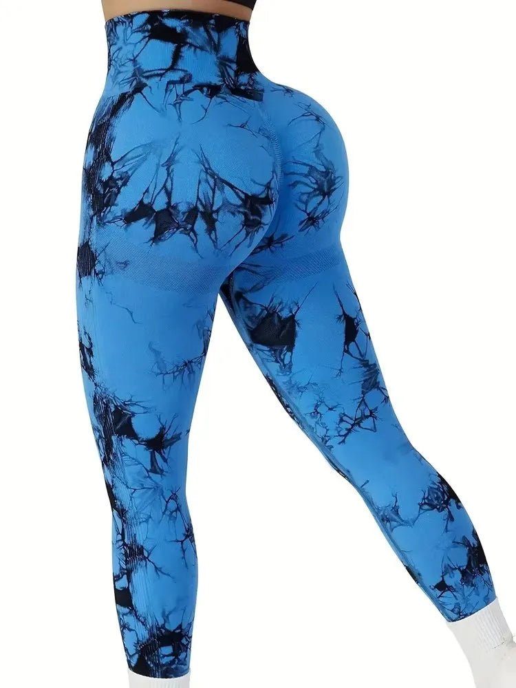 Tights Women Tie Dye Leggings High Waist Lifts Butt Tummy Control Push Up Seamless Yoga pants Ladies Workout Gym Clothing - FitHealthHavenFitHealthHavenFitHealthHaven14:201450919Blue;5:100014064BlueSTights Women Tie Dye Leggings High Waist Lifts Butt Tummy Control Push Up Seamless Yoga pants Ladies Workout Gym Clothing