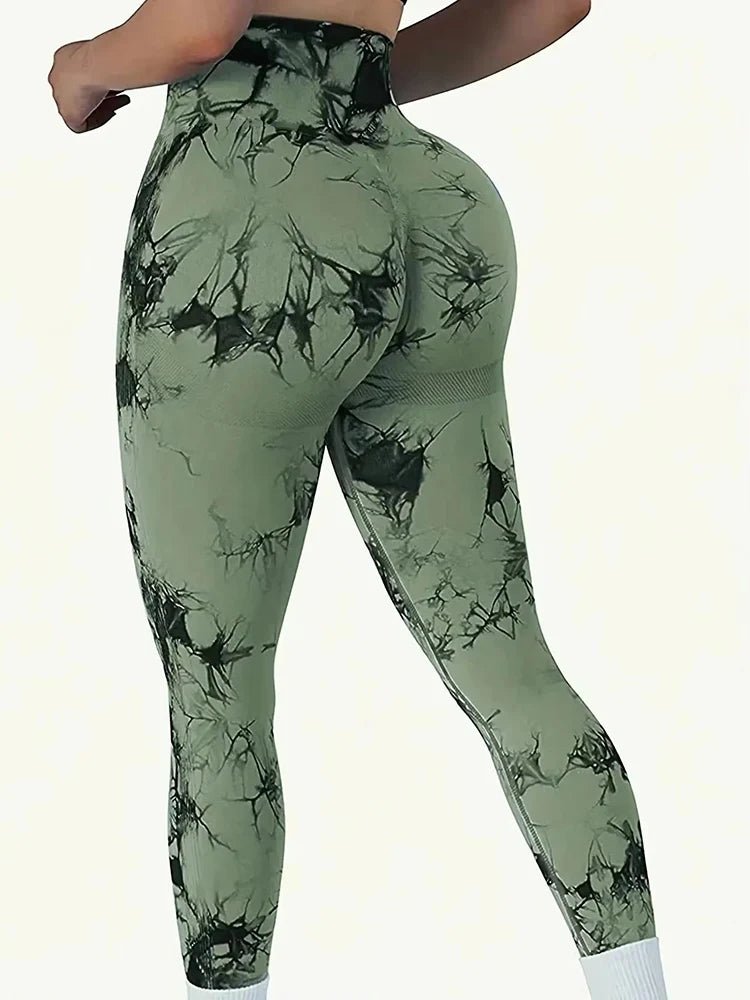 Tights Women Tie Dye Leggings High Waist Lifts Butt Tummy Control Push Up Seamless Yoga pants Ladies Workout Gym Clothing - FitHealthHavenFitHealthHavenFitHealthHaven14:2219750172Grass Green;5:100014064Grass GreenSTights Women Tie Dye Leggings High Waist Lifts Butt Tummy Control Push Up Seamless Yoga pants Ladies Workout Gym Clothing